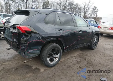 2020 Toyota Rav4 Hybrid Xle из США, поврежденный, VIN 2T3RWRFV6LW096410
